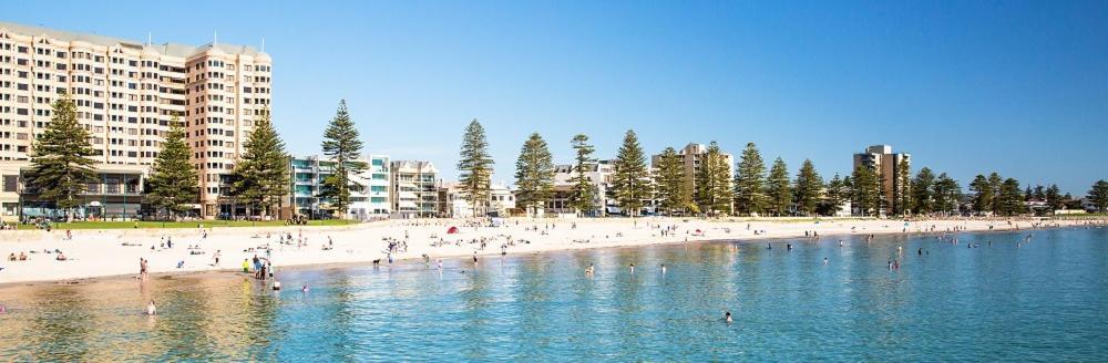 Ferienwohnung Cityviews @ Glenelg * Pool/Beach * Free Parking * Exterior foto